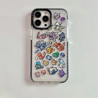การ์ตูน Pikachu Pokemon สไตล์ TPU เคสโทรศัพท์,แฟชั่นกันกระแทกป้องกันเคสโทรศัพท์,สําหรับ iPhone 17Air 17 16Plus 16 15 14 13 12 11 XS 8P 7 12mini 13mini