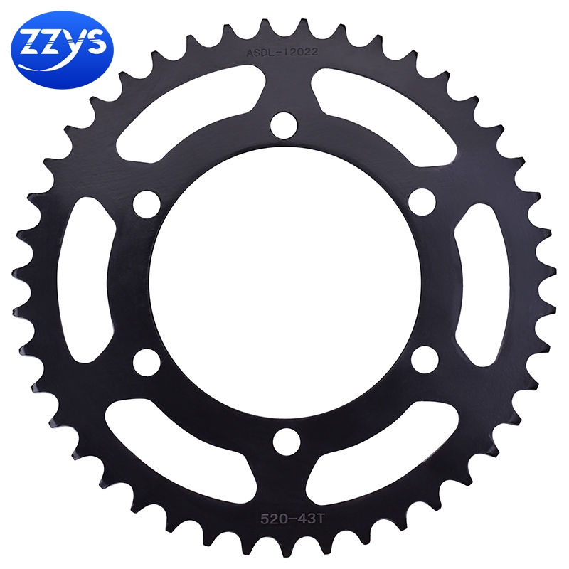 KAWASAKI 520 39T 43T สเตอร์หลังรถจักรยานยนต์สําหรับคาวาซากินินจา 400 300 250 R Z250 SL Z400 Z300 Z250 EX250 300 400
