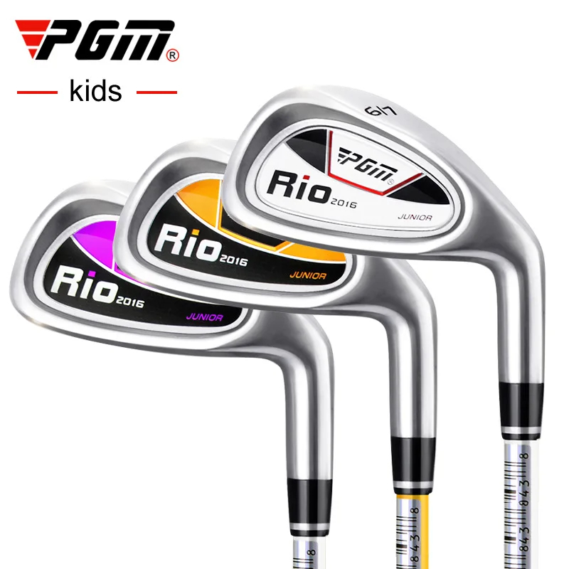 Pgm Golf ไม้กอล์ฟ สําหรับฝึกตีกอล์ฟ เหมาะกับเด็กผู้ชาย และเด็กผู้หญิง 7 เหล็ก