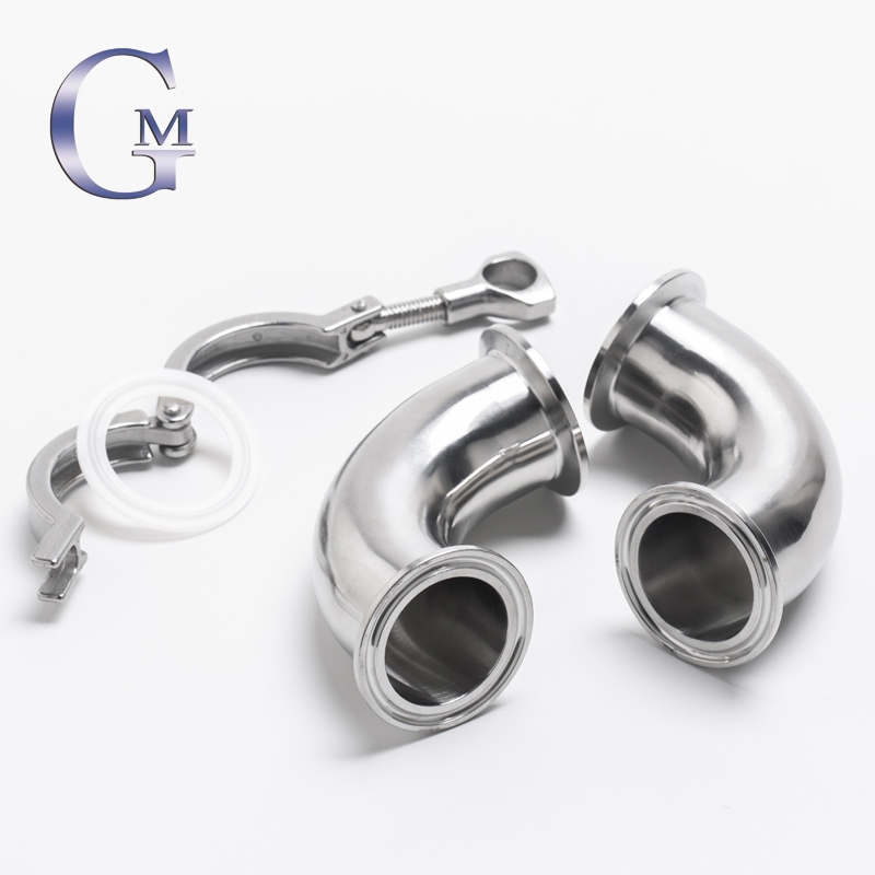 แคลมป์หนีบข้อศอก สเตนเลส 304 90 องศา สําหรับสุขาภิบาล - รูปที่ 7