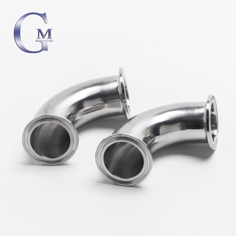 แคลมป์หนีบข้อศอก สเตนเลส 304 90 องศา สําหรับสุขาภิบาล - รูปที่ 5