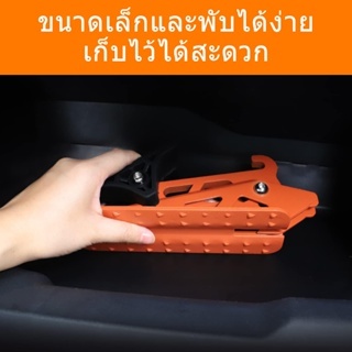 ที่เหยียบประตูรถ พกพาสะดวก เหมาะสำหรับ SUV และรถออฟโรด แป้นเหยียบ ขึ้นบนหลังคารถ กันลื่น door step - รูปที่ 3