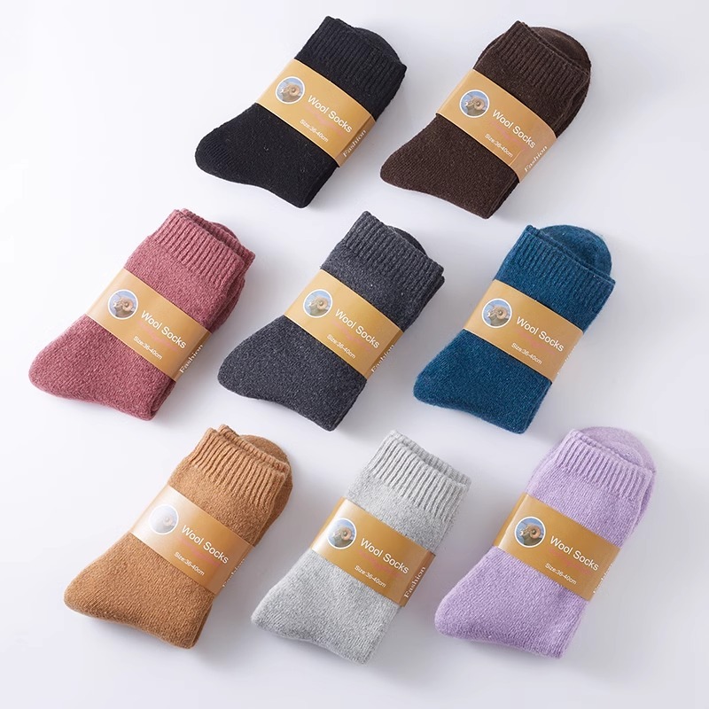 🔥ถุงเท้าวูลผสมขนแกะ กันหนาว ลุยหิมะ -30 ใส่ได้ ผู้ชายและผู้หญิง - รูปที่ 6