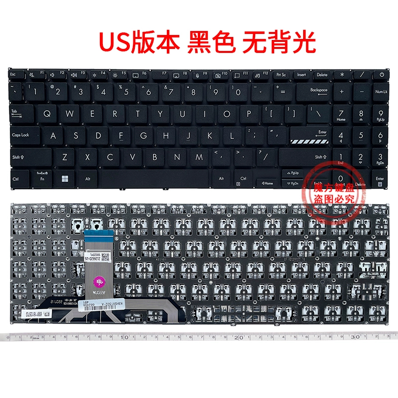 ใหม่ ASUS M1503Q X1502ZA X1502VA M1502Z X1603Z X1603ZA US คีย์บอร์ด Non-Backlit