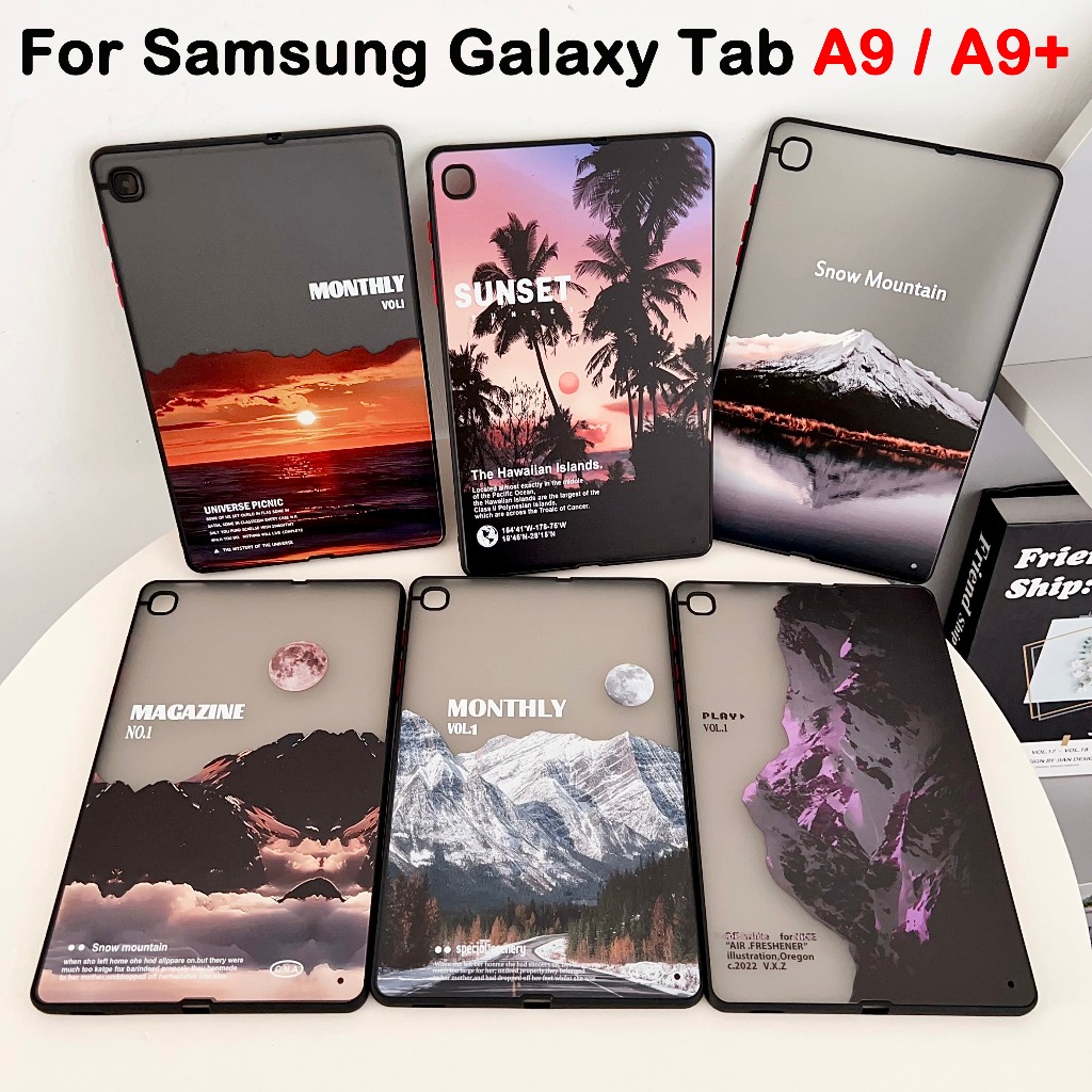 เคสโทรศัพท์มือถือ ผิวด้าน กันกระแทก สไตล์มินิมอล คุณภาพสูง สําหรับ Samsung Galaxy Tab a9 a9+ a9 Plus 11.0 นิ้ว 8.7 นิ้ว 2023 Tab a9+ a9 SM-X110 SM-X210