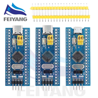 โมดูลบอร์ดไมโครคอนโทรลเลอร์ ระบบขั้นต่ํา STM32F103C6T6 STM32F103C8T6 ARM STM32 สําหรับ Arduino ST-Link V2 Mini STM8