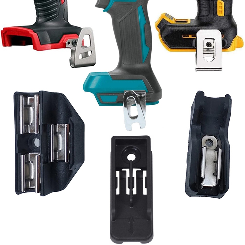 สําหรับ Makita/Dewalt/Milwaukee 18V สว่านไร้สาย Impact Driver เครื่องมือ Bits ผู้ถือเข็มขัดตะขอคลิปสกรูชุด