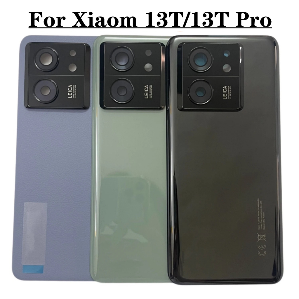 ฝาครอบแบตเตอรี่ด้านหลัง แบบเปลี่ยน สําหรับ Xiaomi 13T 13T Pro 2306EPN60G 23078PND5G