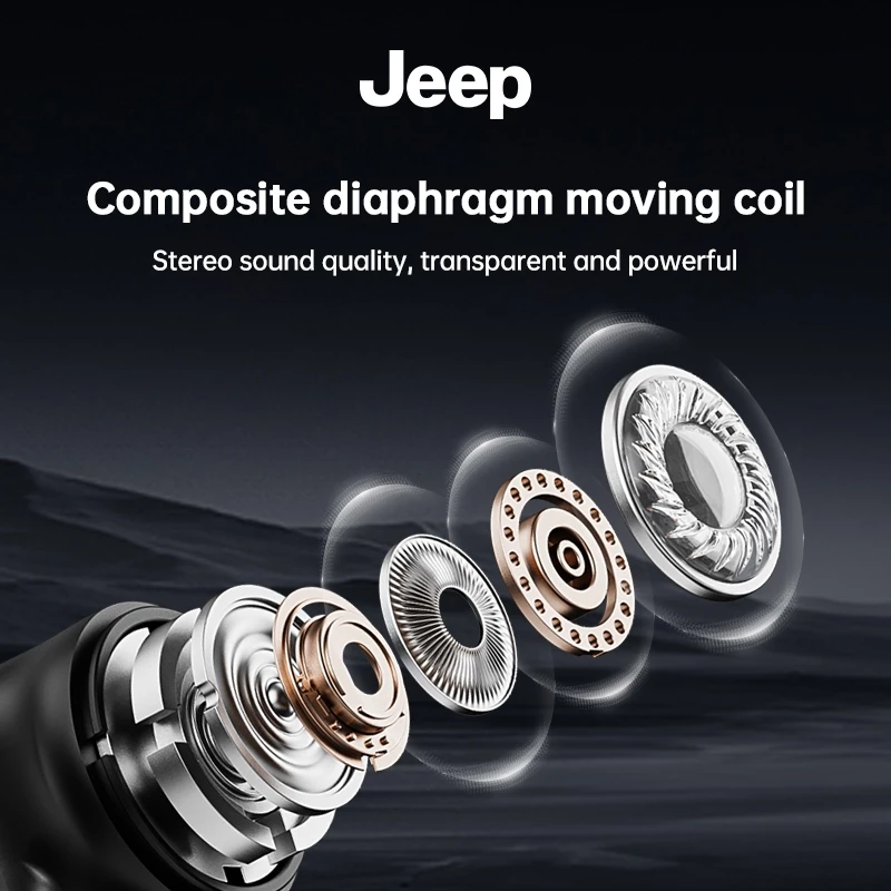 [พร้อมส่งในไทย] Jeep JP-EW011 หูฟังบลูทูธไร้สาย HD Call ลดเสียงรบกวน จับคู่เร็วหูฟังบลูทูธ พร้อมไมโครโฟน หูฟังสเตอริโอ thumbnail 6