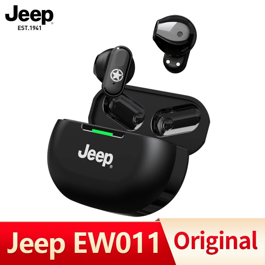 [พร้อมส่งในไทย] Jeep JP-EW011 หูฟังบลูทูธไร้สาย HD Call ลดเสียงรบกวน จับคู่เร็วหูฟังบลูทูธ พร้อมไมโครโฟน หูฟังสเตอริโอ thumbnail 9