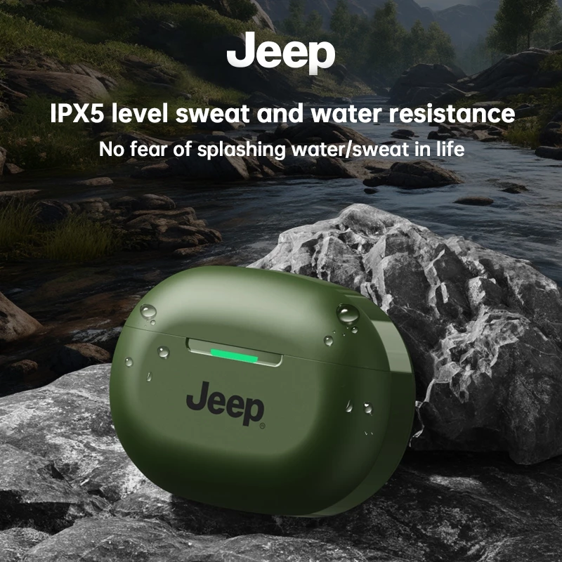 [พร้อมส่งในไทย] Jeep JP-EW011 หูฟังบลูทูธไร้สาย HD Call ลดเสียงรบกวน จับคู่เร็วหูฟังบลูทูธ พร้อมไมโครโฟน หูฟังสเตอริโอ thumbnail 7