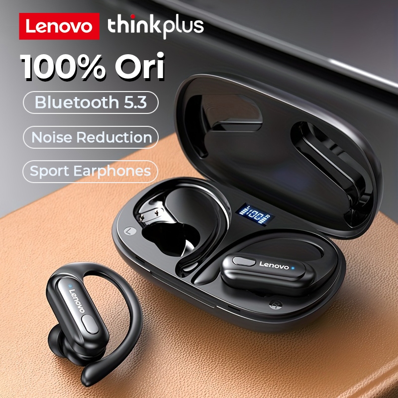 Thinkplus Lenovo XT60 หูฟังไร้สาย tws Bluetooth 5.3 หูฟังออกกําลังกาย คุณภาพเสียงไฮไฟ หูฟังบลูทูธ ใช้กับ IOS Android