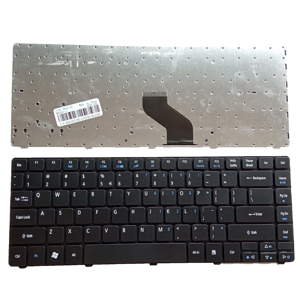 แป้นพิมพ์ US สําหรับ Acer Aspire 4810 4810T 4810TG 4810TZ 4810TZG 4820 4820T 4820TG