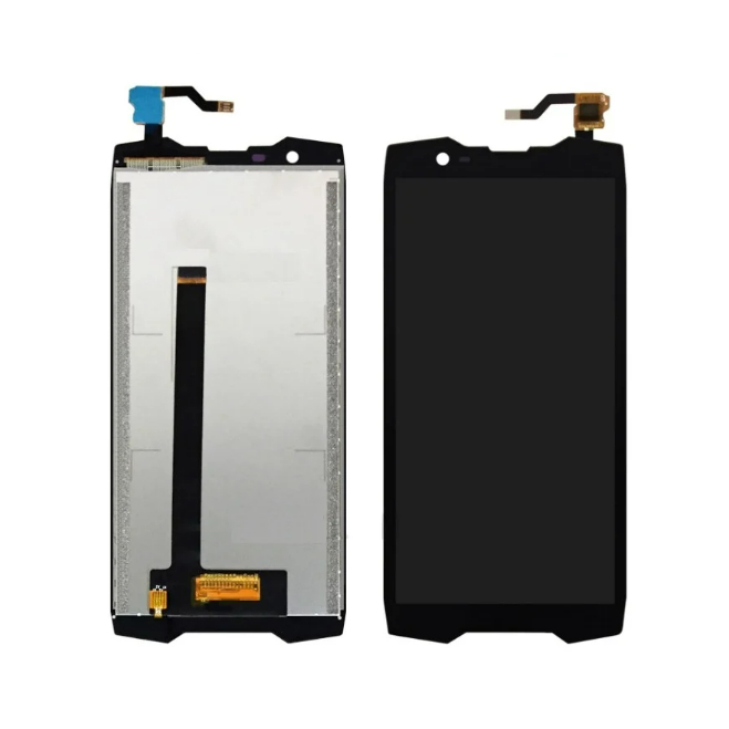 จอแสดงผล LCD สีดําหน้าจอสัมผัส Digitizer Assembly เหมาะสําหรับ Blackview BV4900 BV5100 BV5500 BV5800