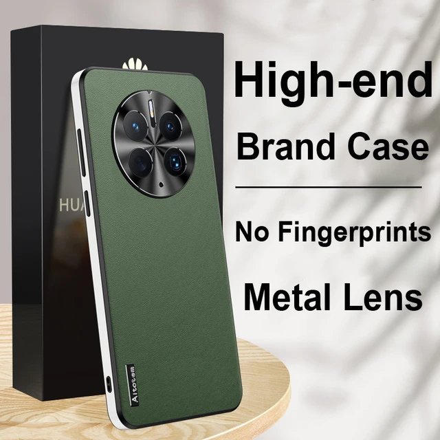 เคสโทรศัพท์มือถือ หนังวัวแท้ ผิวด้าน สําหรับ Huawei Mate 60 50 40 30 nova 12 11 nova12 Pro Mate50 Mate60 Pro Mate 50