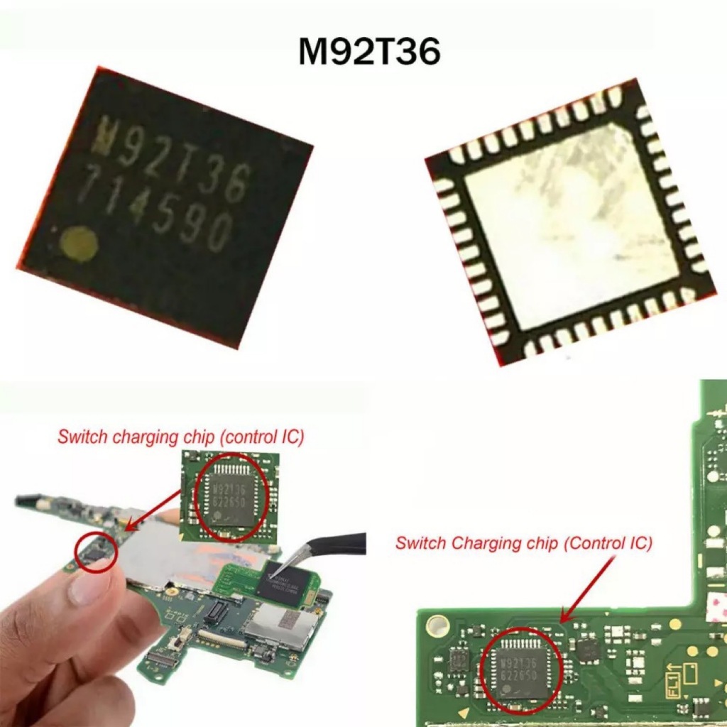 M92t36 ชิปวงจรรวม USB-C จัดการพลังงาน สําหรับคอนโซล Nintendo Switch