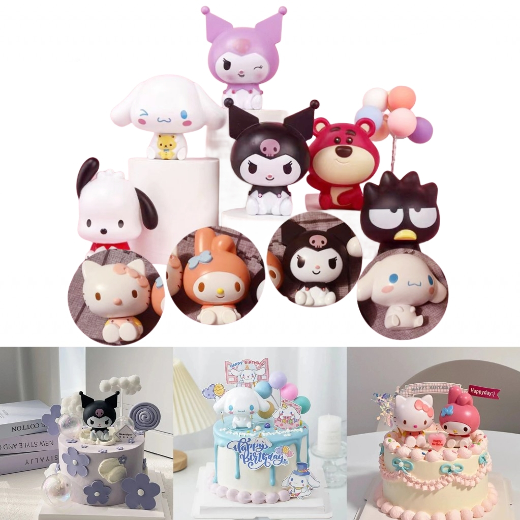 โมเดลตุ๊กตาการ์ตูนอนิเมะ Kuromi Cinnamoroll Pachacco ขนาดใหญ่ เหมาะกับของขวัญวันเกิด ของเล่นสําหรับเด็ก