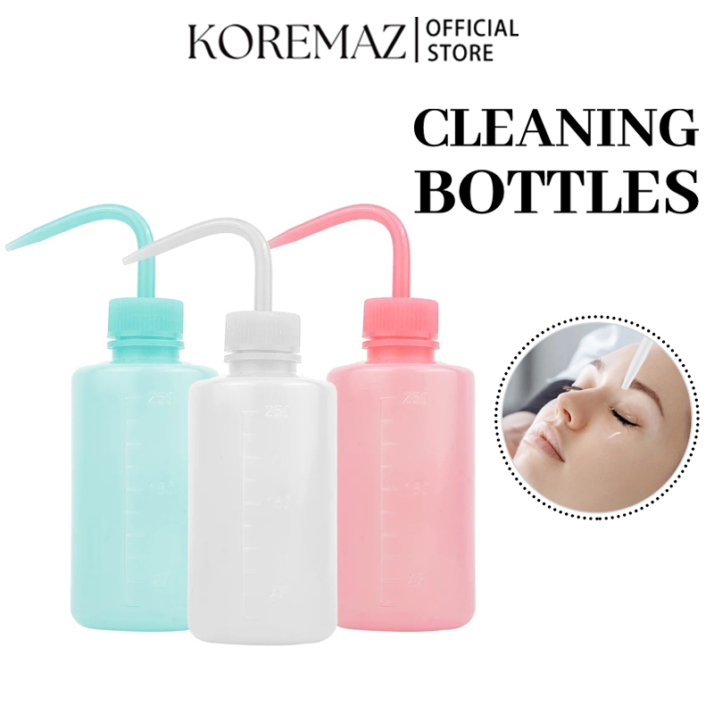 Koremaz ขวดล้าง 250 มล. สําหรับต่อขนตา เครื่องมือแต่งหน้า ขนตา แชมพู แปรง ล้าง ดูแลผิว