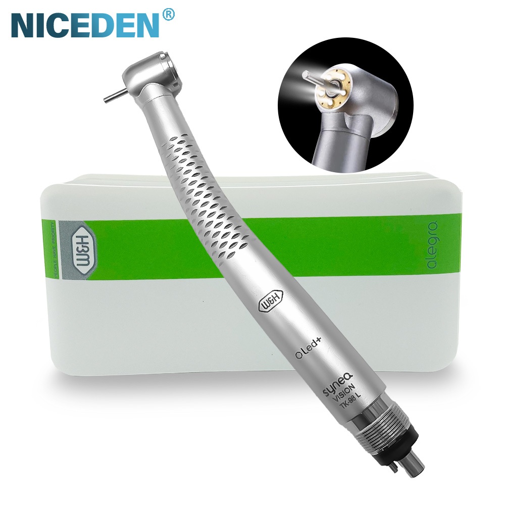 Niceden W&H Dental Turbine Handpiece ความเร็วสูง 5 LED