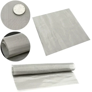 1pcs 4-500Mesh 304 Stainless Steel Mesh Filter Net Metal Front Repair Fix Mesh Filtration Woven Wire Screening Sheet Screening filter