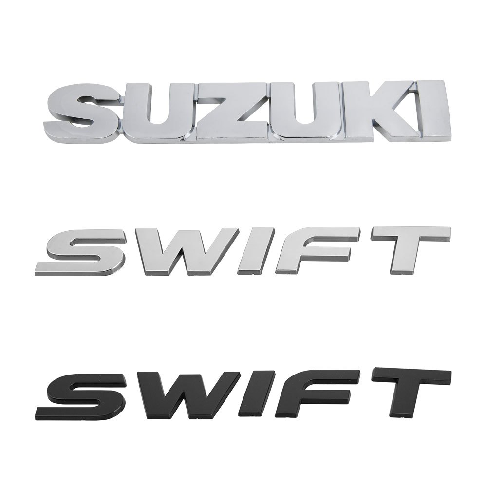 3Dสติ๊กเกอร์ติดรถ SUZUKI SWIFT โลโก้ ป้ายหน้าหลังตกแต่งรถยนต์ สําหรับ
