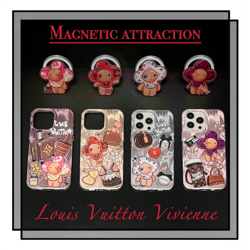 เคสโทรศัพท์มือถือ แบบแม่เหล็ก พิมพ์ลายการ์ตูนแสตมป์ร้อน แฟชั่น สําหรับ iPhone15 Pro Max 14 Pro Max 13 13PRO 13PROMAX 12PRO 12PROMAX