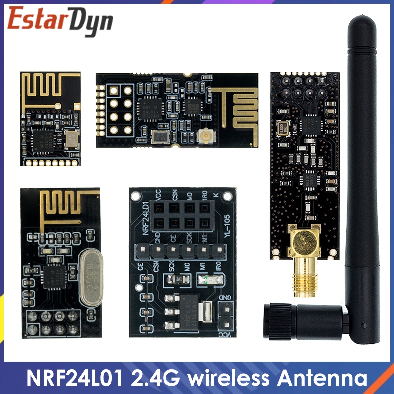 NRF24L01+ 2.4G โมดูลส่งข้อมูลไร้สาย 2.4GHz NRF24L01 รุ่นอัพเกรด NRF24L01 + PA + LA 1000 เมตร GT24 สํ