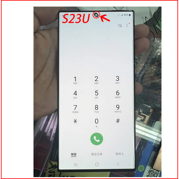 แท้ 100% อะไหล่หน้าจอสัมผัส LCD ดิจิทัล LCD แบบเปลี่ยน สําหรับ Samsung S23 Ultra 5g S918 S918B S918U