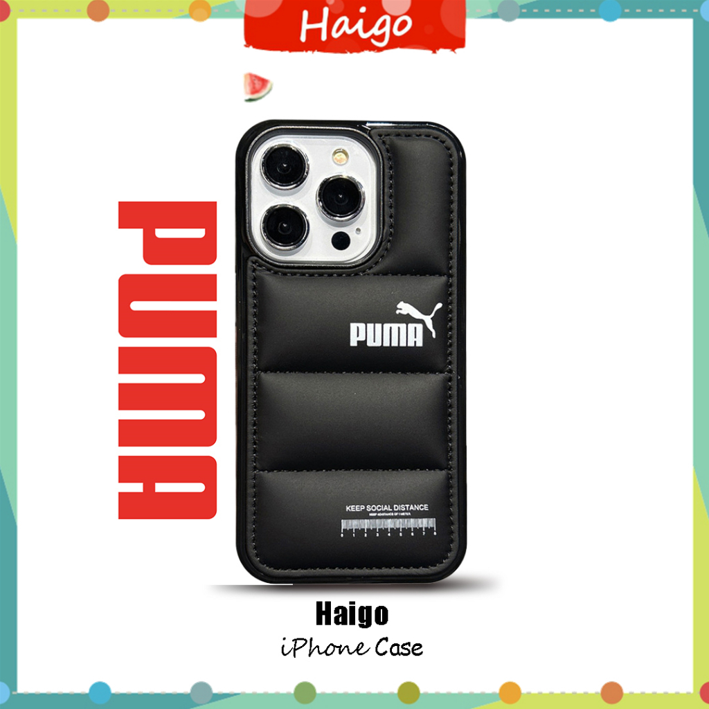 เคสโทรศัพท์พลาสติกแข็งลงแจ็คเก็ต PUUMA ป้ายเหมาะสําหรับ iPhone 17 Air 16 16PRO 16PROMAX 15PRO 15PROM