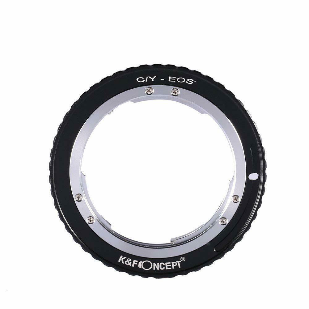 K&f อะแดปเตอร์เมาท์เลนส์กล้อง สําหรับ Contax Yashica CY Mount Lens to Canon EOS Camera 60D 5D3