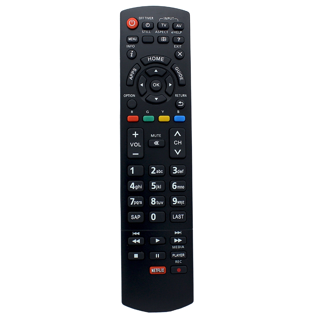 N2qayb000835 รีโมตคอนโทรล แบบเปลี่ยน สําหรับ Panasonic Netflix TV TCP50ST60 TCP55ST60 TCL55ET60 TC-P50ST60 TC-P55ST60 TC-L55ET60