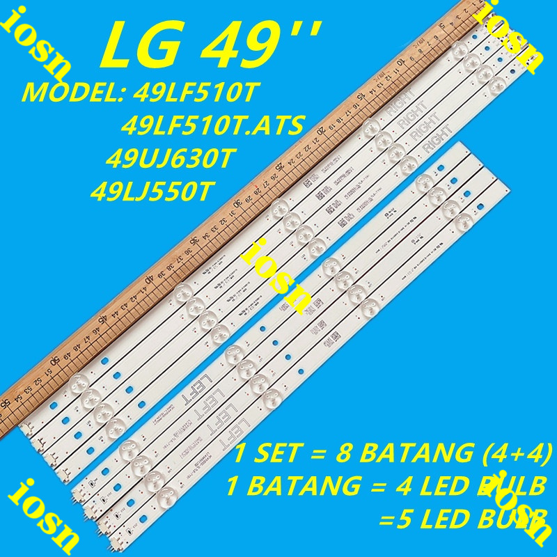49LF510T 49LF510T.ATS 49UJ630T 49LJ550T LG 49 LED TV BACKLIGHT 49LF510 49UJ630 49LJ550