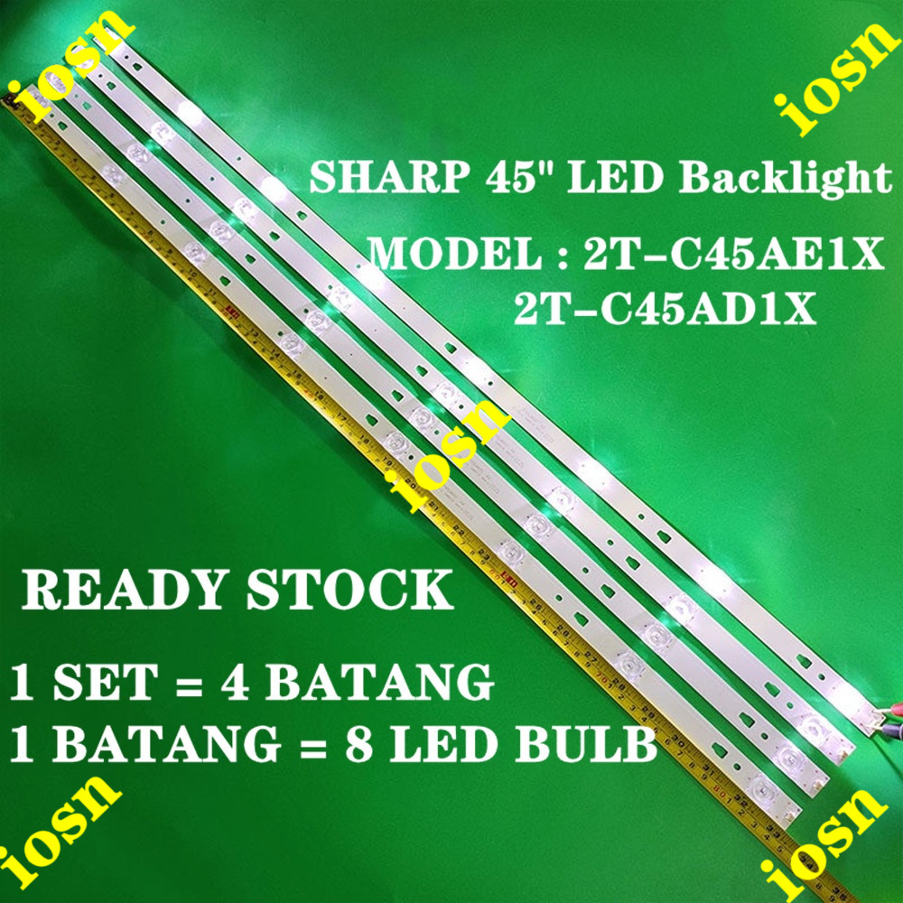 INCH 45 2T-C45AE1X 2T-C45AD1X LED LAMP TV C45AE1X C45AD1X 45" SHARP BACKLIGHT Mlz3 "