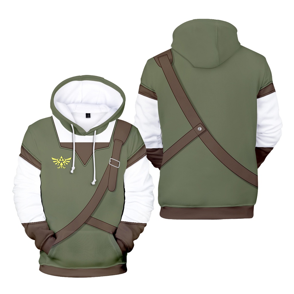 zelda hoodie link amiibo hoodie for kids