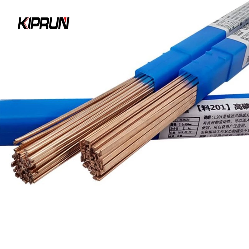 Kiprun แท่งเชื่อมลวดทองแดง ทองเหลือง 1.5 มม.*500 มม. 10 ชิ้น