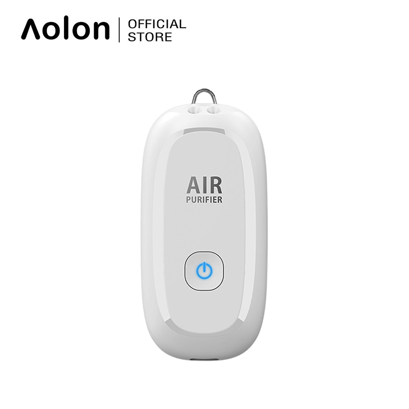 Aolon M8 เครื่องฟอกอากาศไอออนลบ 150 ล้านไอออนลบส่วนบุคคลเครื่องฟอกอากาศแบบพกพาสร้อยคอ Original Purify Air Remove, แบคทีเรีย, ฝุ่น, ไวรัส, PM2.5 PK Aviche M1 3.0