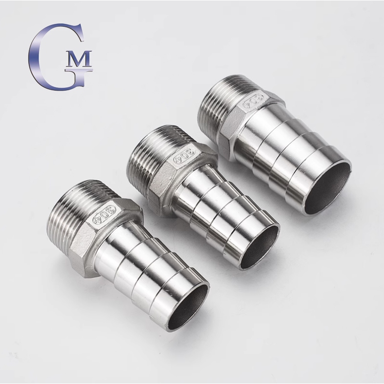 ข้อต่อเชื่อมท่อ สเตนเลส 304 เป็นตัวผู้ 3/4 นิ้ว BSPT สําหรับท่อน้ํา เชื้อเพลิง อุตสาหกรรม เจดีย์