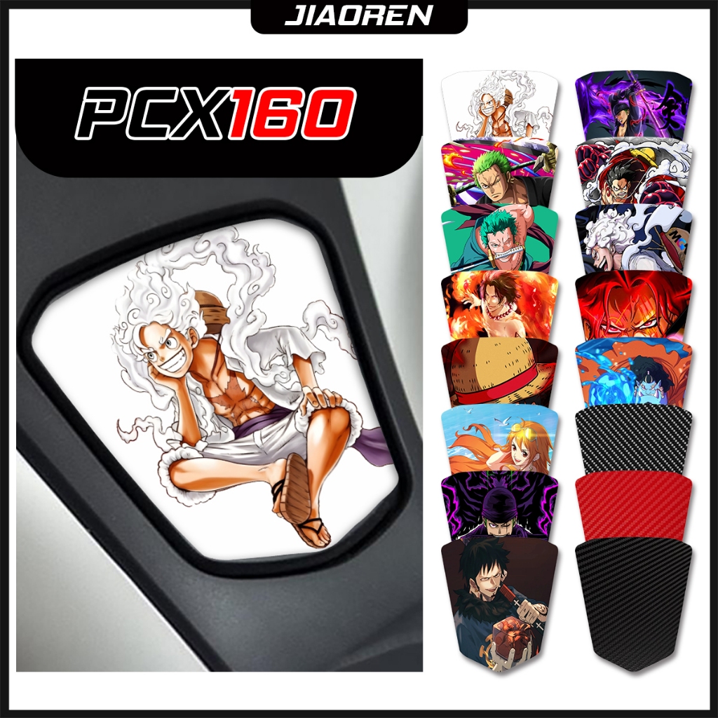 สติกเกอร์ ลาย Honda pcx 160 150 forza 350 nika luffy สําหรับติดตกแต่งถังน้ํามันรถจักรยานยนต์