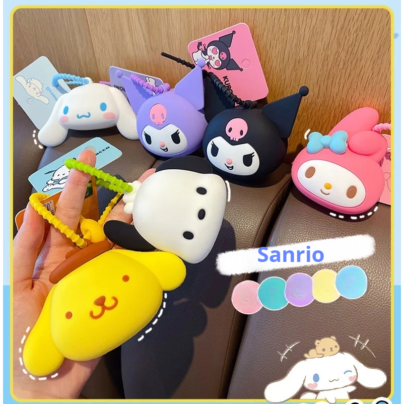 Kawaii Sanrio My Melody Hello Kitty Kuromi Cinnamon พวงกุญแจ จี้ห้อยกระเป๋า รูปการ์ตูนอนิเมะน่ารัก ของขวัญวันเกิด สําหรับเด็กผู้ชาย และเด็กผู้หญิง