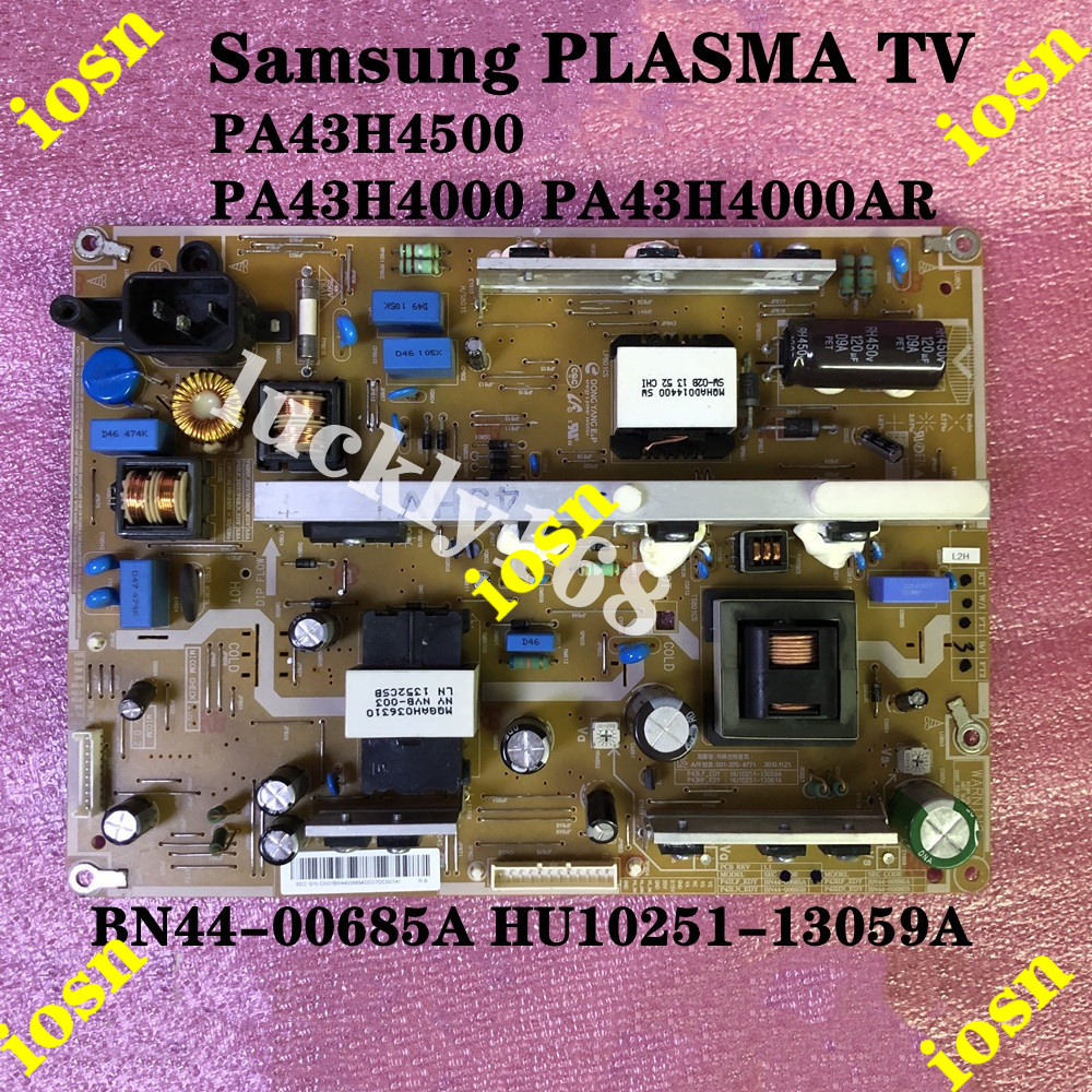Samsung PLASMA TV สําหรับ PA43H4900AR PA43H4500 PA43H4000 PA43H4000AR Power Board BN44-00685A HU1025