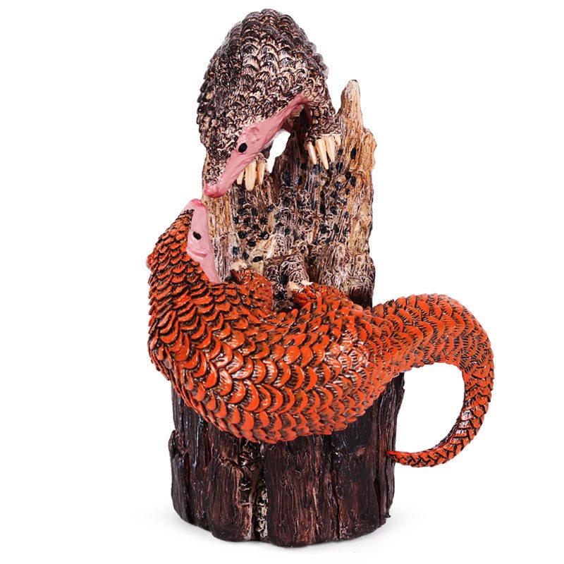 เด็กจําลองสวนสัตว์ของเล่นพลาสติกแข็งสัตว์ป่ารุ่นชุด,จีน pangolin รุ่นเครื่องประดับ