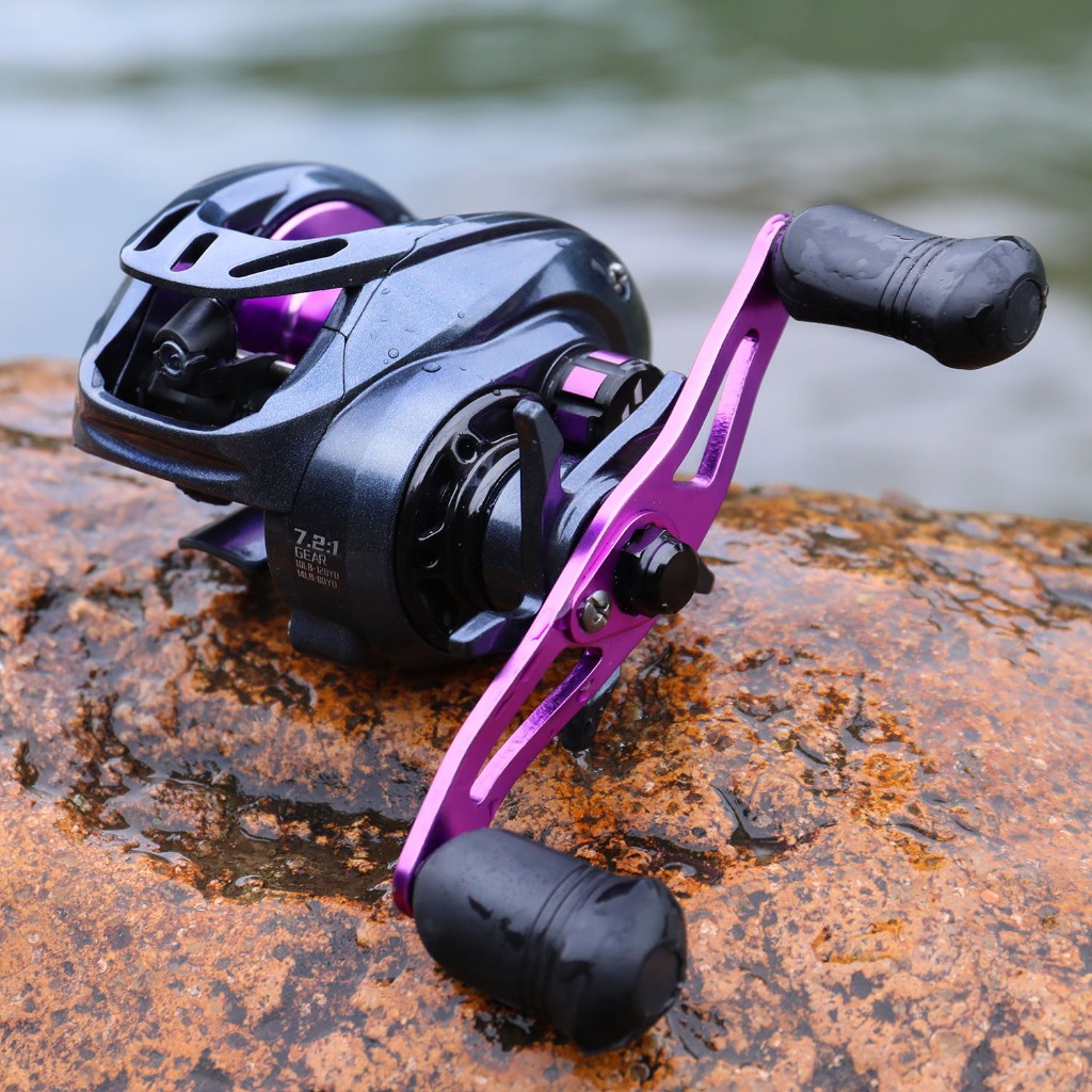 Sougayilang ชุดคันเบ็ดตกปลาคาร์บอน 1.8 ม. และรอกตกปลา 8+1BB อัตราทดเกียร์ 7.2:1 รับน้ําหนักได้เต็มที่ 10 กก. พร้อมสายเบ็ด อุปกรณ์เสริม - รูปที่ 6