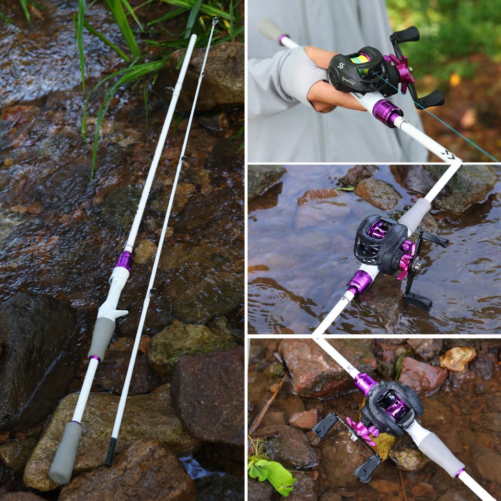 Sougayilang ชุดคันเบ็ดตกปลาคาร์บอน 1.8 ม. และรอกตกปลา 8+1BB อัตราทดเกียร์ 7.2:1 รับน้ําหนักได้เต็มที่ 10 กก. พร้อมสายเบ็ด อุปกรณ์เสริม - รูปที่ 7