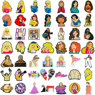 เสน่ห์รองเท้า 50 รูปแบบของการตกแต่ง Taylor Swift การ์ตูนเจ้า…