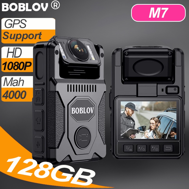 boblov M7 กล้องบันทึกวิดีโอติดตัว