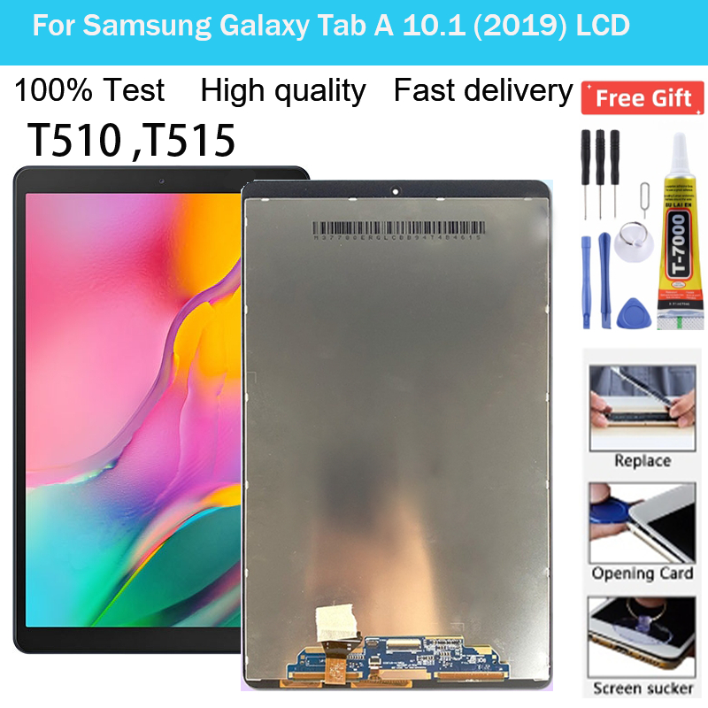 ชุดประกอบหน้าจอสัมผัส LCD สําหรับ Samsung Galaxy Tab A 10.1(2019) WIFI T510 T515 T510N