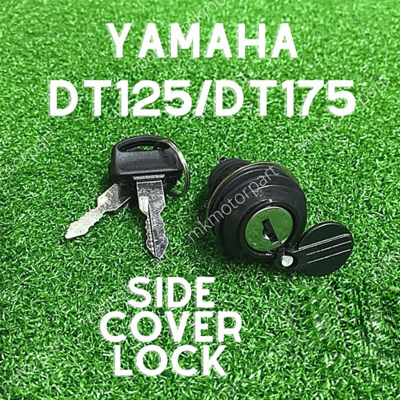 (Made Taiwan) ชุดกุญแจล็อคฝาครอบข้าง Yamaha DT125 18G / DT175 18L