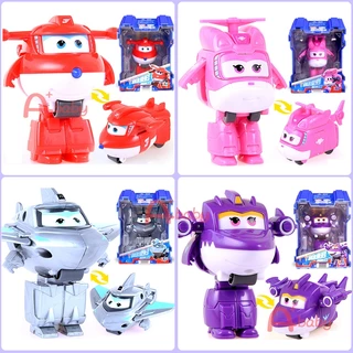 Mini Super Wings Auldey ฟิกเกอร์หุ่นยนต์ ของเล่นสำหรับเด็ก