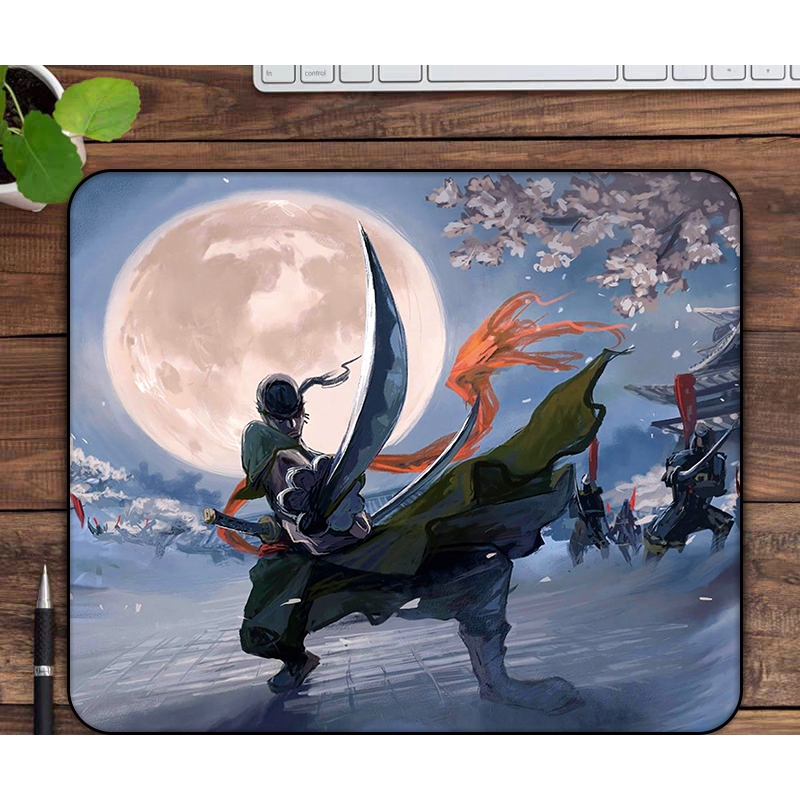 ใหม่ แผ่นรองเมาส์เล่นเกม ลายการ์ตูนลูฟี่ วันพีช ขนาดเล็ก อุปกรณ์เสริม สําหรับแล็ปท็อป คอมพิวเตอร์