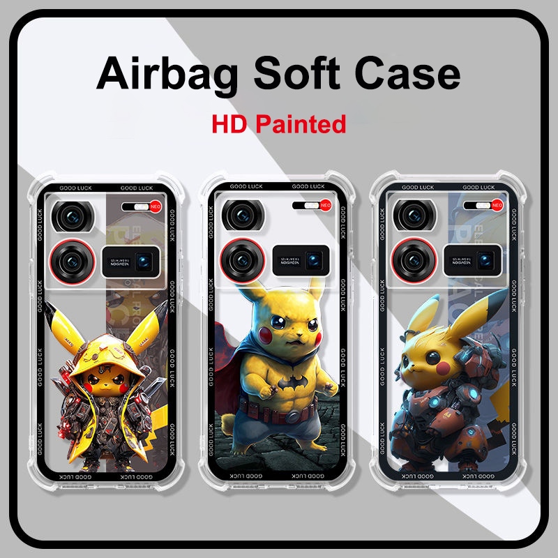 Nubia Z60 Ultra 5G โปร่งใส Defence ป้องกันกันกระแทกสําหรับ ZTE Nubia Z50 Z50Ultra โทรศัพท์ถุงลมนิรภั